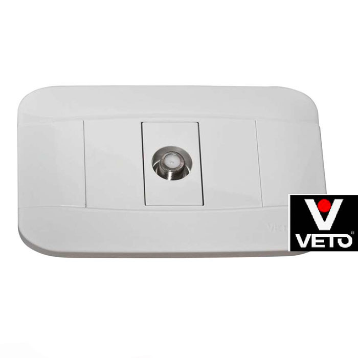 TOMA COAXIAL VETO PLATA